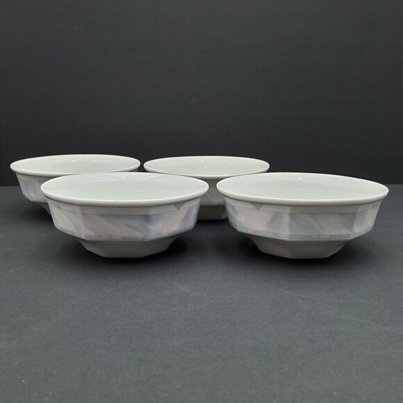 Savoir Vivre Celina Fruit Dessert Sauce Bowls Octagonal Pastel Berry Bowls - Picture 1 of 7